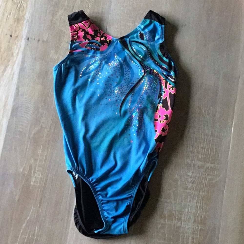 GK Elite leotard- Cirque du Soleil collection